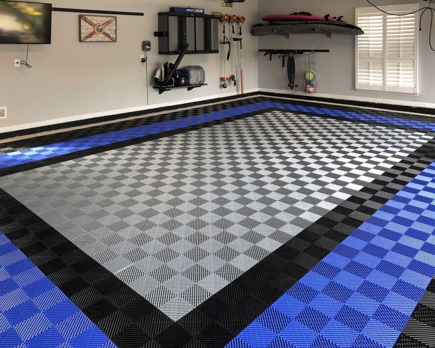Custom Garage Flooring Tiles Racedeck, Garage Floor Tile Planner Free