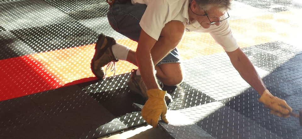 garage flooring installation