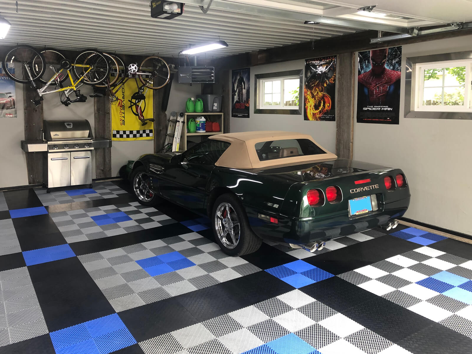 Michael's Free-Flow and Diamond Corvette garage