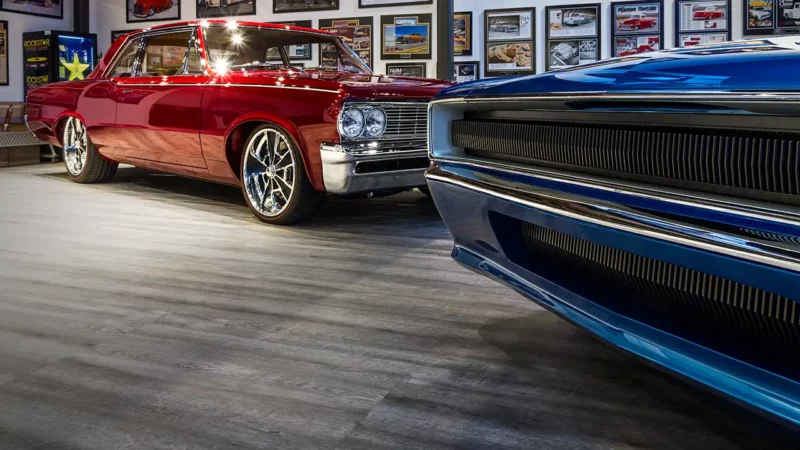 The Kindig-it Designs showroom with Smoked Oak flooring