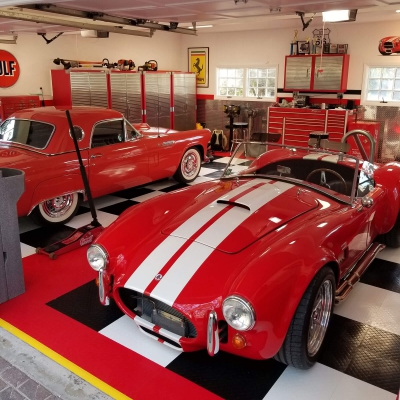 Victor Neeley's Red and White Garage