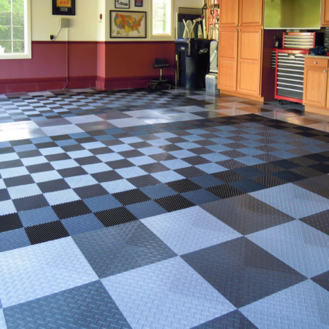 Free-Flow and RaceDeck Diamond flooring in graphite and alloy.