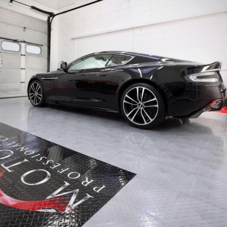 Aston Martin on Diamond TuffShield flooring