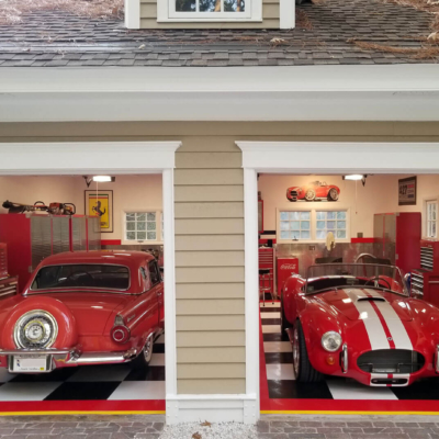 Victor Neeley's Red and White Garage