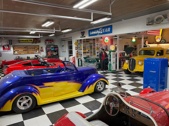 Another view of John's garage