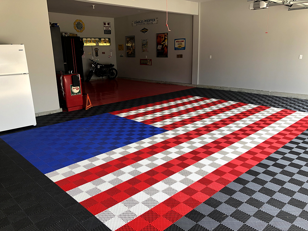 Racedeck Garage of the year submissions American Flag